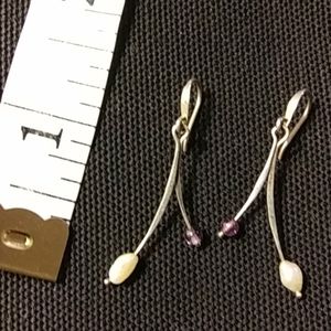 Sterling handcrafted earrings